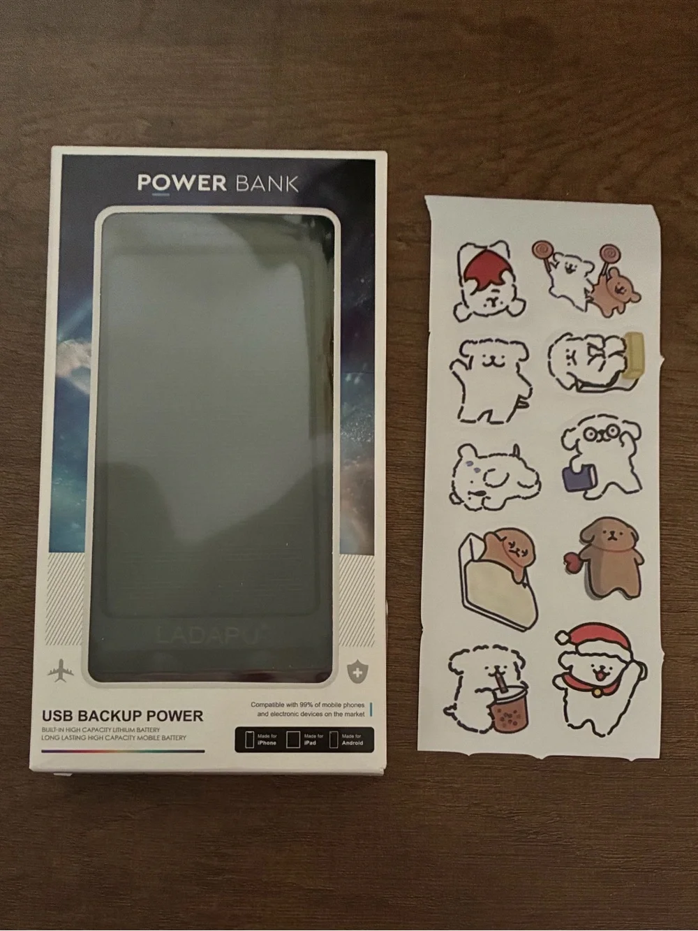 Solar Power Bank in Black